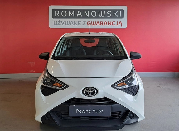 Toyota Aygo cena 38900 przebieg: 118120, rok produkcji 2020 z Kraków małe 379